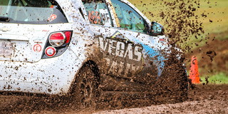 Country Roads RallyCross National Tour Drivers Powered Through the Muck