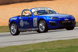 Pombo Earns Hometown Pole For SCCA Pro Playboy Mazda MX-5 Cup Race at Road Atlanta