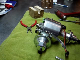 set up advance curve on new mopar distributor