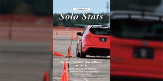 Solo Stats Book: The Most Official “Unofficial” Solo Nats Guide You Can’t Live Without